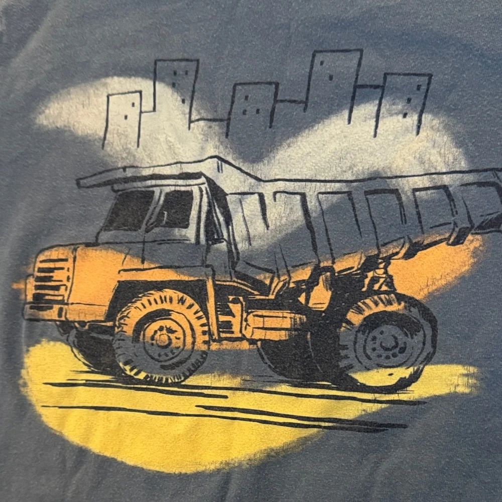 5/$25: OshKosh B'gosh Blue Dump Truck Tee
